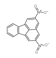 2,5-二硝基荧蒽 结构式