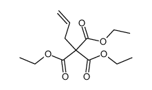 3-Butene-1,1,1-tricarboxylic acid, 1,1,1-triethyl ester 结构式