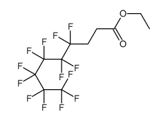Nonanoic acid, 4,4,5,5,6,6,7,7,8,8,9,9,9-tridecafluoro-, ethyl ester 结构式