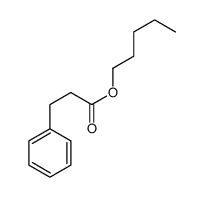 3-苯基丙酸戊酯 结构式