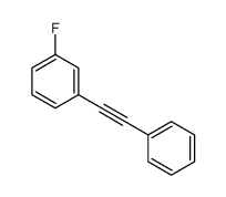 1-氟-3-(2-苯基乙炔)苯 结构式