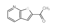 1-噻吩并[2,3-b]吡啶-2-基乙酮 结构式