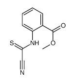 Benzoic acid, 2-[(cyanothioxomethyl)amino]-, methyl ester 结构式