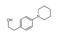 Benzeneethanol, 4-(1-piperidinyl)- 结构式