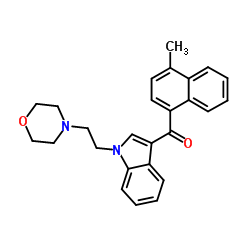 化合物JWH-193(储存“-20℃”；运输“冰袋”) 结构式