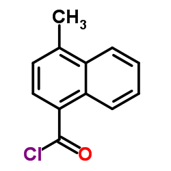 4-甲基-1-萘甲酰氯 结构式