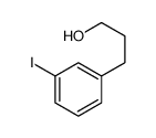 3-(3-碘苯基)-1-丙醇 结构式