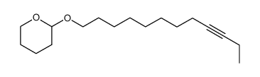 2-(9-Dodecynyloxy)tetrahydro-2H-pyran 结构式