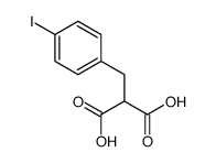 2-(4-碘苄基)丙二酸 结构式