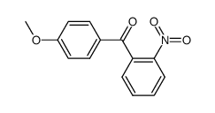 (4-METHOXYPHENYL)(2-NITROPHENYL)METHANONE 结构式