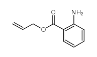 邻氨基苯甲酸烯丙酯 结构式