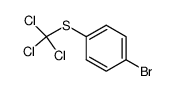 1-溴-4-[(三氯甲基)硫代]苯 结构式
