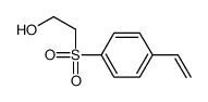 Ethanol, 2-[(4-ethenylphenyl)sulfonyl]- 结构式