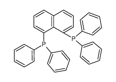 1,8-双(二苯基膦)萘 结构式