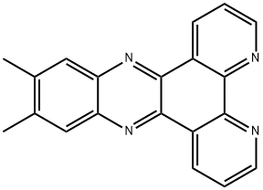 11,12-二甲基二吡啶并[3,2-a:2',3'-c]吩嗪 结构式