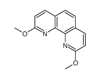 2,9-二甲氧基-1,10-菲咯啉 结构式