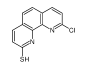 9-氯-1,10-菲咯啉-2(1H)-硫酮 结构式