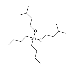 Stannane, dibutylbis(3-methylbutoxy)- 结构式