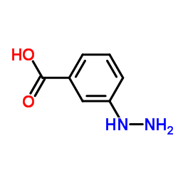3-肼基苯甲酸 结构式