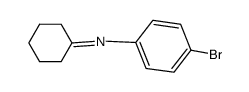 4-溴-N-环己亚基苯胺 结构式
