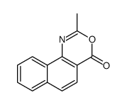 2-甲基-4H-萘并[1,2-d][1,3]恶嗪-4-酮 结构式