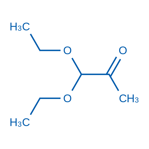1,1-二乙氧基丙酮 结构式