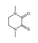 Piperazinone, 1,4-dimethyl-3-thioxo- (9CI) 结构式
