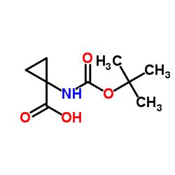 1-叔丁氧羰基-3-氨基哌啶 结构式