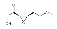 Oxiranecarboxylic acid, 3-propyl-, methyl ester, (2R-cis)- (9CI) 结构式
