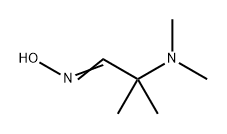 2-(二甲氨基)-2-甲基丙醛肟 结构式