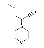 α-丙基-4-吗啉乙腈 结构式