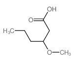 3-甲氧基己酸 结构式