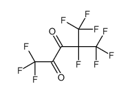 1,1,1,4,5,5,5-七氟-4-(三氟甲基)-2,3-戊二酮 结构式