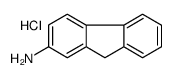 2-氨基芴盐酸盐 结构式