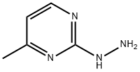 2-肼基-4-甲基嘧啶 结构式