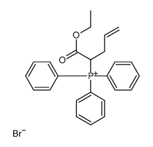 Phosphonium, [1-(ethoxycarbonyl)-3-buten-1-yl]triphenyl-, bromide (1:1) 结构式