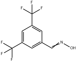 3,5-双(三氟甲基)苯甲醛肟 结构式