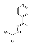 Hydrazinecarboxamide, 2-[1-(4-pyridinyl)ethylidene]- 结构式