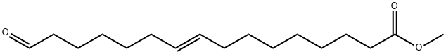 (E)-16-氧代-9-十六碳烯酸甲酯 结构式