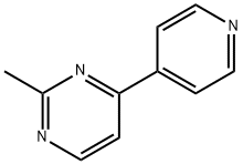 2-甲基-4-(吡啶-4-基)嘧啶 结构式