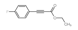 3-(4-氟苯基)丙炔酸乙酯 结构式