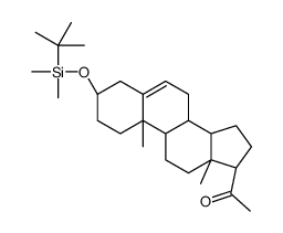 3-tert-Butyldimethylsilyloxy Pregnenolone 结构式
