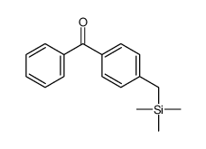 PHENYL-(4-TRIMETHYLSILANYLMETHYL-PHENYL)-METHANONE 结构式