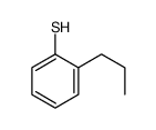 2-丙基苯硫酚 结构式