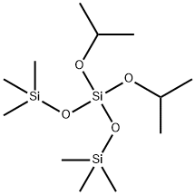 1,1,1,5,5,5-六甲基-3,3-二(1-甲基乙氧基)三硅氧烷 结构式