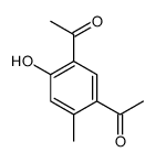 2'-羟基-4'-甲基-5'-乙酰基苯乙酮 结构式