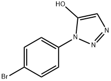 1-(4-溴苯基)-1H-1,2,3-三唑-5-醇 结构式