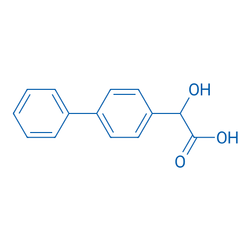 2-([1,1'-联苯]-4-基)-2-羟基乙酸 结构式