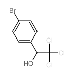 1-(4-溴苯基)-2,2,2-三氯乙醇 结构式