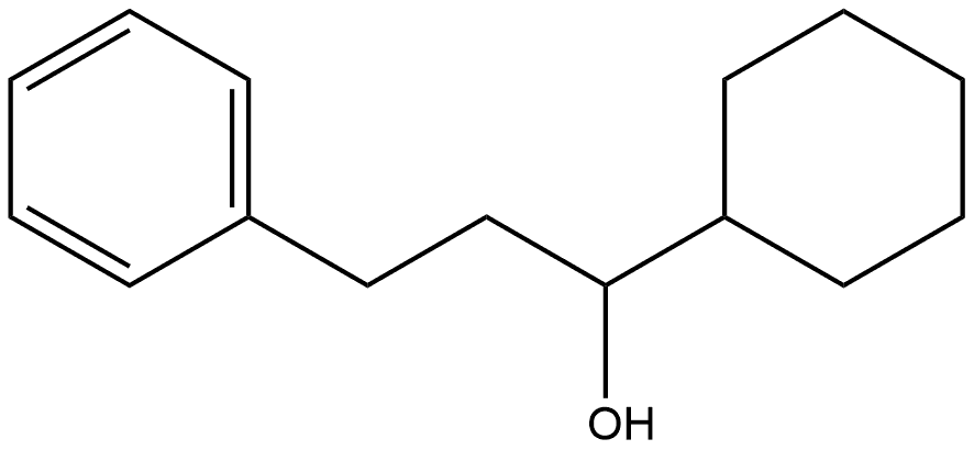 α-环己基苯丙醇 结构式